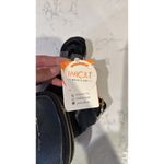 INICAT Crossbody Sling Bags Fanny Packs Leather Chest Bag black minimalist Photo 2