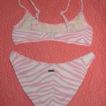 Triangl  MAIA - ZEBRA SPLASH SCOOP BIKINI SET pink  Photo 2