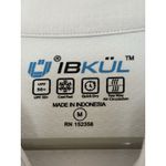 Ibkul Women's White Long Sleeve 1/4 Zip Pullover Medium UPF 50 Golf Tennis Top Photo 2