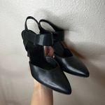 Paul Green  Black Leather Nicolette Pointed-toe Pump Heels 5.5 / US 8 Photo 1