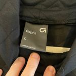 GapFit Quilted Mockneck Sweatshirt size Large Black Photo 2