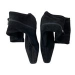 Reformation  Raven Women's Black Suede Pointed Toe Zip Up Over the Knee Boots 9.5 Photo 2