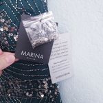 Marina Emerald Green Beaded V Photo 5