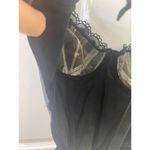 Savage X Fenty Black Bustier Rihanna Renaissance Rose Corset Caviar Size XL Photo 8