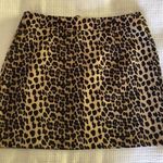 Cheetah Print Skirt Multiple Photo 1