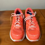Hoka One One Women's Clifton‎ 2 Bright Orange Coral Running Athletic Tennis Shoe Size 10 Photo 1
