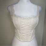 Victoria's Secret  Lace white Corset Top no tag is like sz XS 
SEE ALL PICTURES Photo 6
