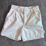 Cotton On White Denim Cargo Shorts Photo 0