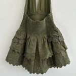 Reset by Jane Arielle Mini Dress Olive Green Size L Photo 5