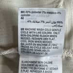 Alfani 3X-Large Top Stretch Twisted Front Long Sleeves V-Neck Metallic Striped Photo 9