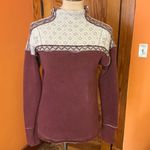 Free People  Nordic Fair Isle Mock Neck Pullover Sweater Sweatshirt Photo 7