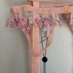 For Love & Lemons NWT  Sz S April Bloom Floral Cage Metallic Garter Belt Photo 8
