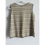 Ming Wang  2pc Cami Pant Set Women’s Large‎ Light Brown Acrylic Stretchy Comfort Photo 6