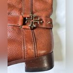 Tory Burch Brown Leather Tall Riding Boots Photo 8