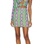 AFRM x REVOLVE Jess Dress in Placement Snake Photo 0