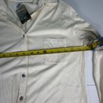 Peruvian Connection Peruvian‎ Connection Snow Drift Light Jersey Shirt Womens Size S Button Up Cream Photo 6
