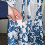 Luxxel Blue Floral Romper Photo 3