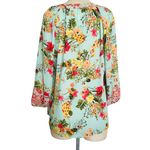 Anthropologie  Fig and Flower Paisley Floral Boho Blouse Photo 3
