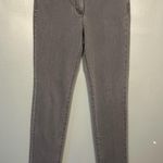 J. McLaughlin  Mid Rise Skinny Fit Straight Leg Modern Stretch Gray Denim Size 8 Photo 0