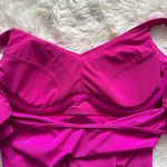Athleta Swimsuit Top Bondi Bra Cup Tankini Fuchsia 32B/C Photo 7