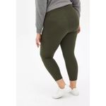 Torrid Plus Sz 4X Women's Crop Comfort Waist Premium Legging Black Stretch Comfy Photo 1