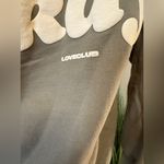 Love Club Olive Hoodie CONTINUE TO LOVE SIZE MEDIUM Green Photo 4