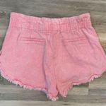 Kori  America Pink Acid Washed Shorts NWOT Size Small waist is 16,length is 12 Photo 1