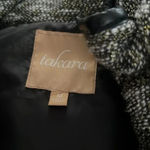 Takara  METALLIC FULL Zip Vest Size Medium Gray/Silver Photo 2