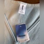 Abound NWT  Short Sleeve blue button up sweater cardigan Photo 0