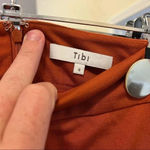 Tibi 80  Orange Wide Leg Trouser Photo 1