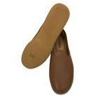 Charix Shoes Camel Slip On Brown Leather Flats Size Women's 6 Photo 2