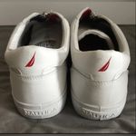 Nautica Mariam Women’s 9 Sneaker Shoes White with Zipper Pull Photo 4