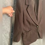 Dana Buchman  Womens Size 8P 100% Cashmere Vintage Profesional Blazer Brown‎ Photo 4
