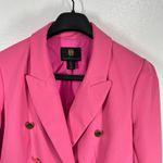 House of‎ Harlow 1960 Pink Blazer Double Breasted Gold Buttons Career Size Large Photo 6