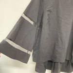 Eloquii  Black Bell Sleeve Sheer Cut Outs Blouse Womens 24 Whimsigoth Shirt Top Photo 2