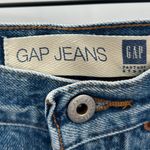 GAP JEANS Women's Blue Denim Maxi Skirt with Front Slit Size 10 Boho Classic Photo 2