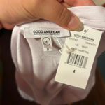 Good American NWT  WHITE DART WAIST TEE Photo 1