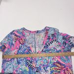 Lilly Pulitzer Amina Fantasy Garden Preppy Designer Floral Dress Size XL Photo 7