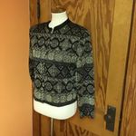 Vintage 90s Lady Carol gold n black party jacket Size 12 Photo 7