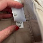 Banana Republic  HIGH-RISE BARREL UTILITY tan CHINO high rise pants 8 petite Photo 5