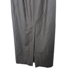 Vintage Barry Bricken Brown Maxi Skirt Career Formal Office Women's Size 6 Photo 5