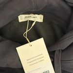 Everlane  Cropped Luxe Fleece Hoodie in Black, Size X-Small Photo 6