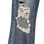 L'Agence Adele High-Rise Cropped Jeans Fallbrook Wash Size 24 Distressed Raw Hem Photo 3