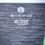 Old Navy  Active Semi Fitted Gray neon Green Racerback Athletic Tank Top  Photo 1