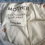 MOTHER The Insider Crop Step Fray Thrilling Shots Jeans 28 Blue Photo 8