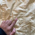 Rag and Bone  Diana Poplin button down shirt yellow beach cotton‎ Photo 8