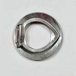 Lieba USA Vintage  Scarf Brooch Pin Clip Silver Tone Modern Style Photo 1