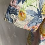 Alfred Dunner Eyelet Butterfly Lined Button Front Long Sleeve Jacket XL 16P EUC Photo 7