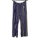 Maeve Striped Open Side Slit Pull On Elastic Waist Pants Size XS Photo 1