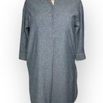 MerSea Essential Pockets Cotton Shirt Dress (959) Blue Size undefined Photo 1